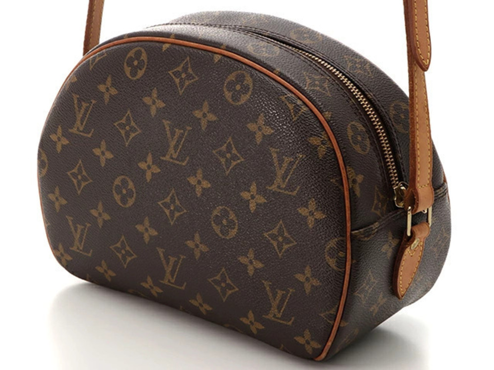 Louis Vuitton Shoulder Blois Monogram Bag Brown